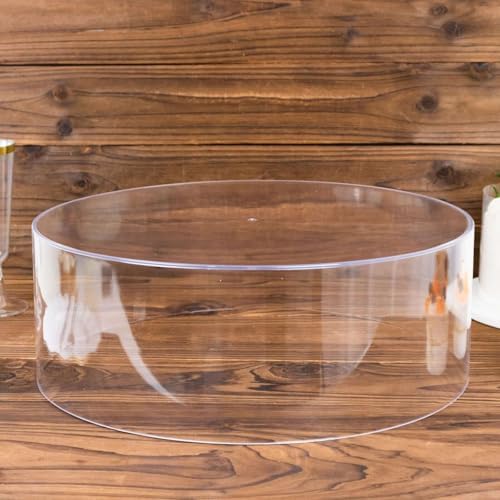 Efavormart 14 Inch Round Clear Acrylic Cake Stand