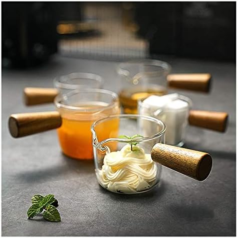 Mini Classic Glass Milk Frother with Handle