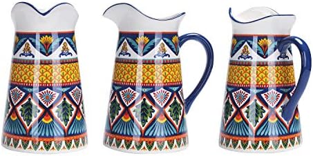 Bico Havana Ceramic 25 Qt Pitcher with Handle
