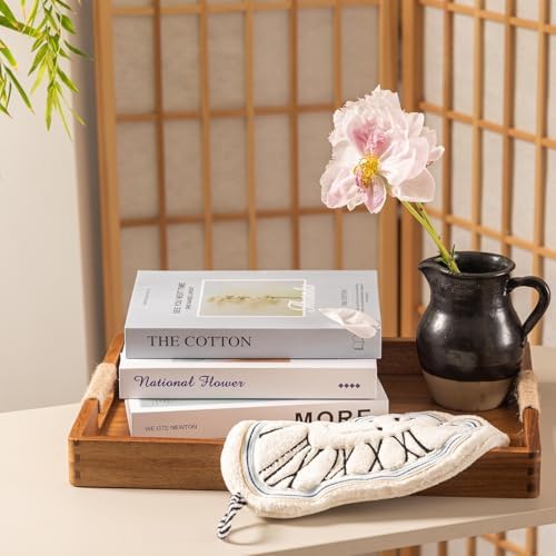 165 x 12 Inches Acacia Wood Serving Tray with Handles