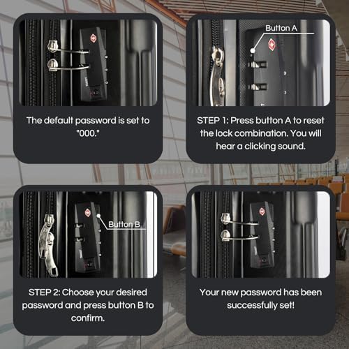 The Wine Savant 12 Bottle Wine Suitcase with 6 Expandable Travel Bags