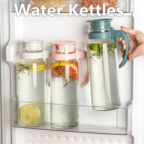 Cold Kettle Glass Water Jug with Lid and Handle