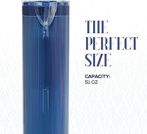Elle Decor Acrylic Water Pitcher with Lid