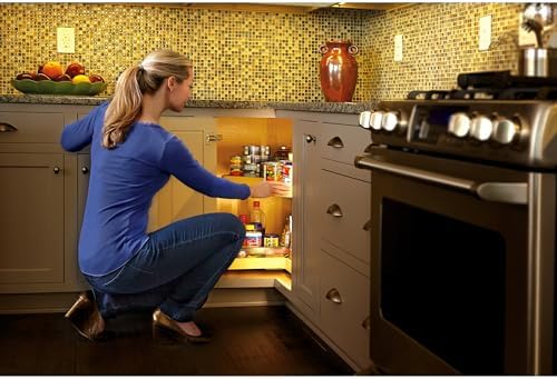 Rev-A-Shelf 28 Inch Kidney Shaped Lazy Susan Organizer
