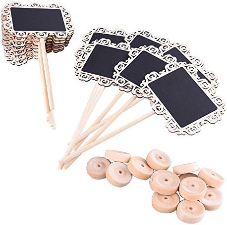 Youngine 15 Piece Mini Chalkboard Set with Stand