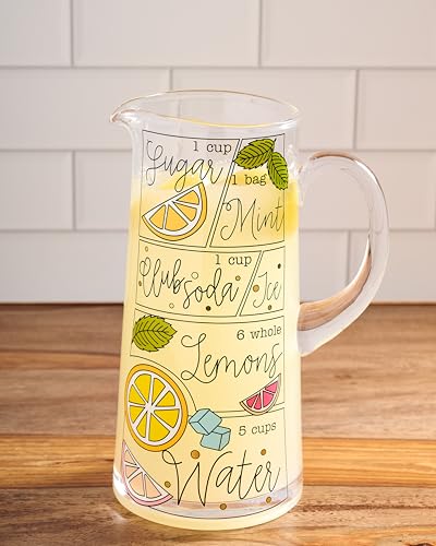 Mud Pie Lemonade Recipe Pitcher 67oz