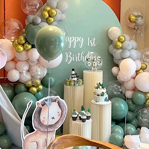 AHUAWA 3PCS Foldable Cylinder Stand Set for Parties and Events