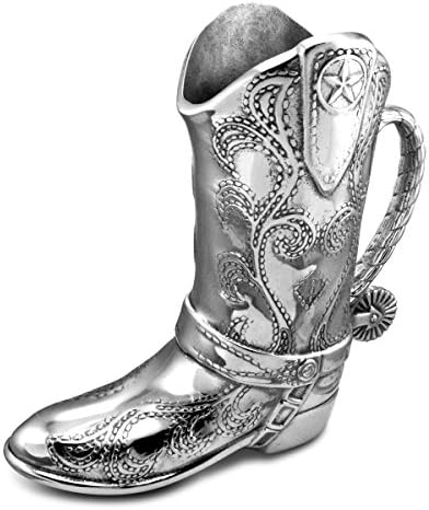 Wilton Armetale Cowboy Boot Pitcher 1