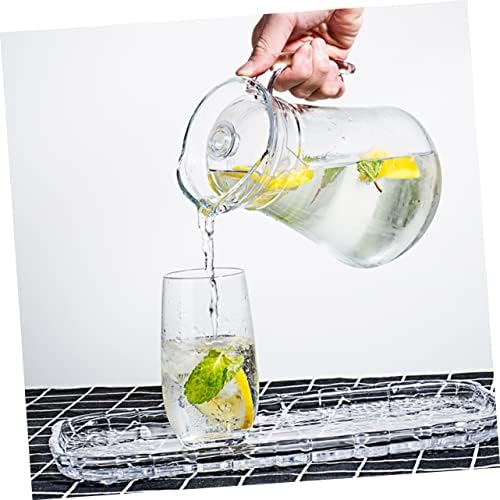 STOBAZA Reusable Acrylic Water Pitcher with Spout