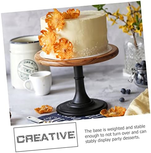 Wooden Cake Stand with Modern Design for Cupcakes and Desserts