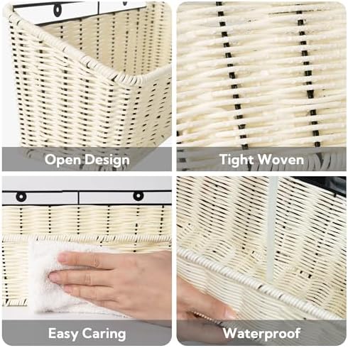 GRANNY SAYS Wicker Hanging Basket 2 Pack