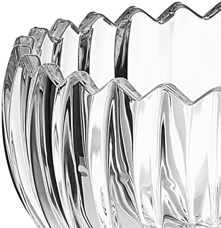 Mikasa Estate Crystal Footed Bowl 9 Inch
