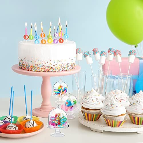 Tessco for You 48 Piece Clear Cake Stand with Dome Cover