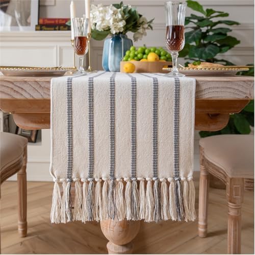 Caflife Boho Table Runner 60 Inches Long