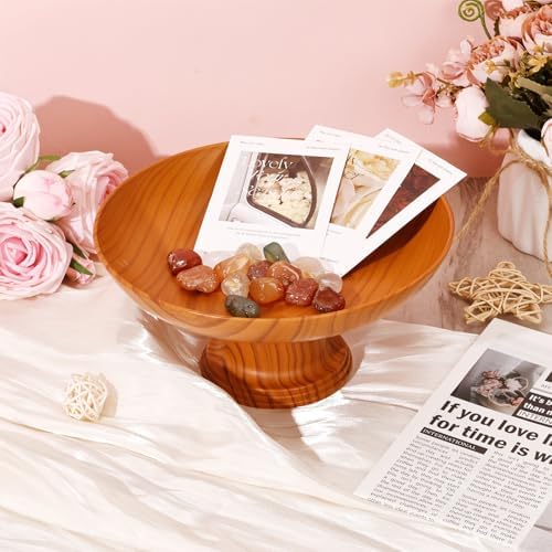 Decorative Fruit Bowl with Footed Base 87 Inch Plastic