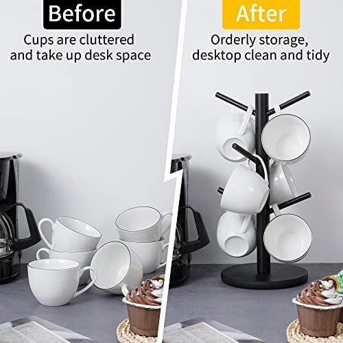 MyLifeUNIT Mug Holder Tree with 6 Hooks