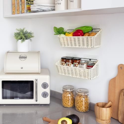 GRANNY SAYS Wicker Hanging Basket 2 Pack