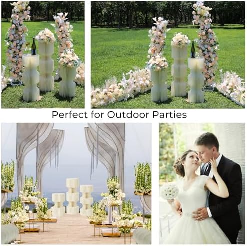 3PCS Pillaro Cake Stands for Party and Wedding