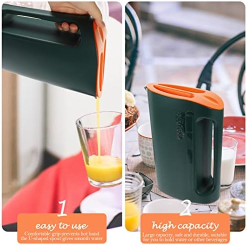 STOBAZA 2200ml Large Capacity Plastic Water Pitcher