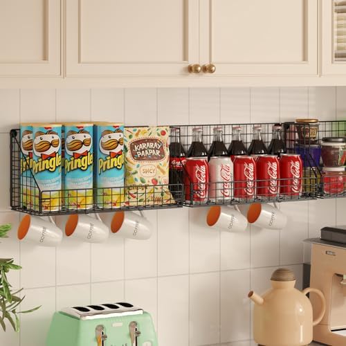 X-cosrack 3-Tier Stackable Snack Organizer Large Size