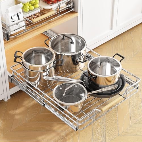Heavy Duty Pull Out Cabinet Organizer for Kitchen