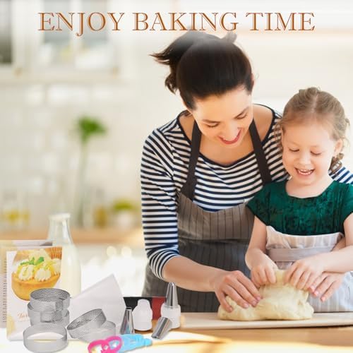 Ourea Non-Stick Tart Baking Set for Beginners