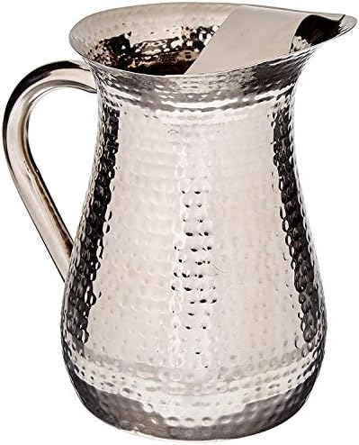 Hammered 72-Ounce Stainless Steel Pitcher 1