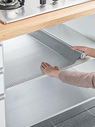 Beminh Kitchen Backsplash Aluminum Foil Sticker