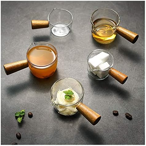 Mini Classic Glass Milk Frother with Handle
