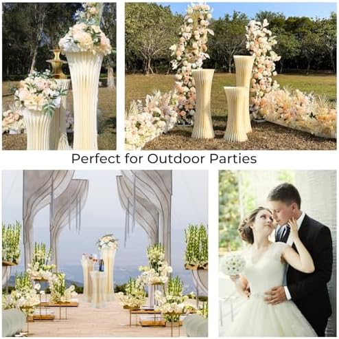 3PCS Hourglass Cake Stands for Party and Celebration