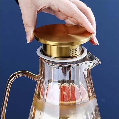 Cold Kettle Large Capacity Glass Pitcher Set