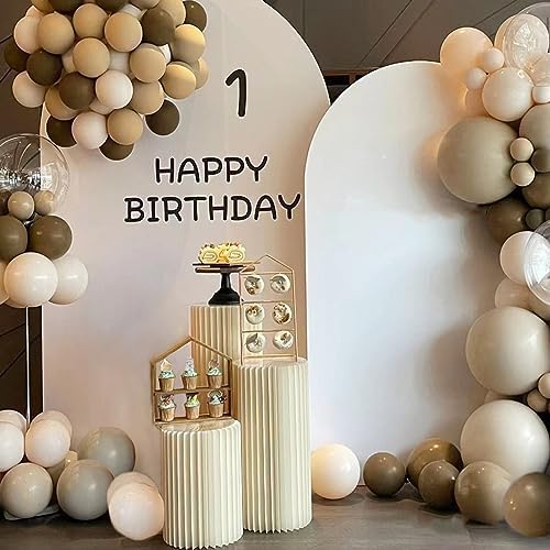 AHUAWA 3PCS Foldable Cylinder Stand Set for Parties and Events