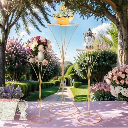 Kapaga 3pcs Cylinder Stands for Party and Wedding Display