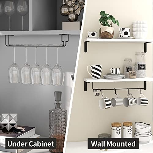 Afuly Coffee Bar Shelf Wall Holder Set of 2