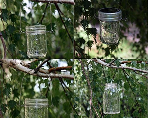 Stainless Steel Wire Handles for Mason Ball Canning Jars 6 Pack