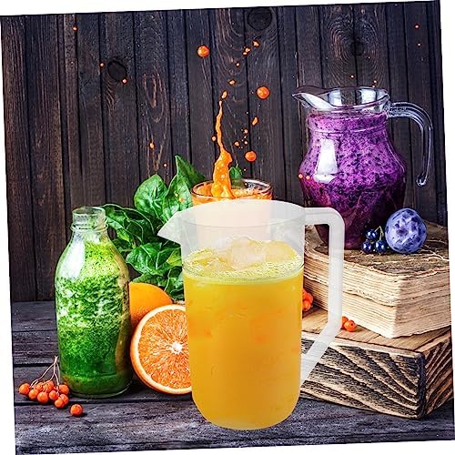 Insulated Cold Kettle Plastic Pitcher With Lid