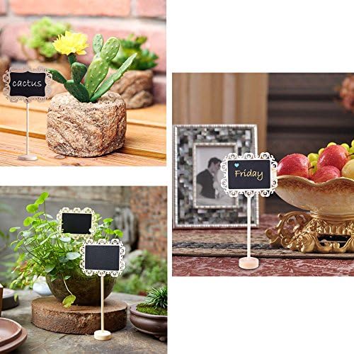 Youngine 15 Piece Mini Chalkboard Set with Stand